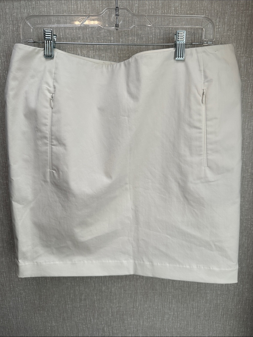 Akris White Mini Skirt
